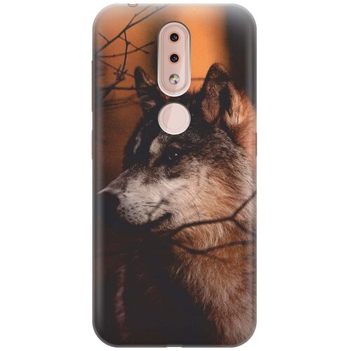 RE: PAЧехол - накладка ArtColor для Nokia 4.2 с принтом Красивый волк re paчехол накладка artcolor для nokia 3 2 2019 с принтом волк в горах