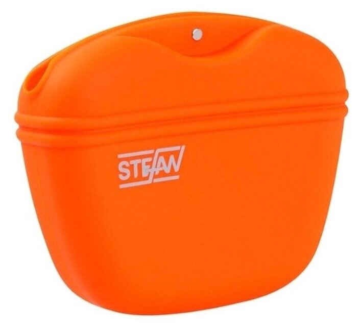 Сумочка (Stefan) для лакомств WF37705 силиконовая оранжевая - фотография № 2