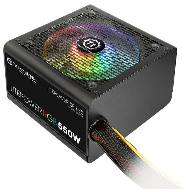 Блок питания Thermaltake Litepower RGB 550W (230V) черный