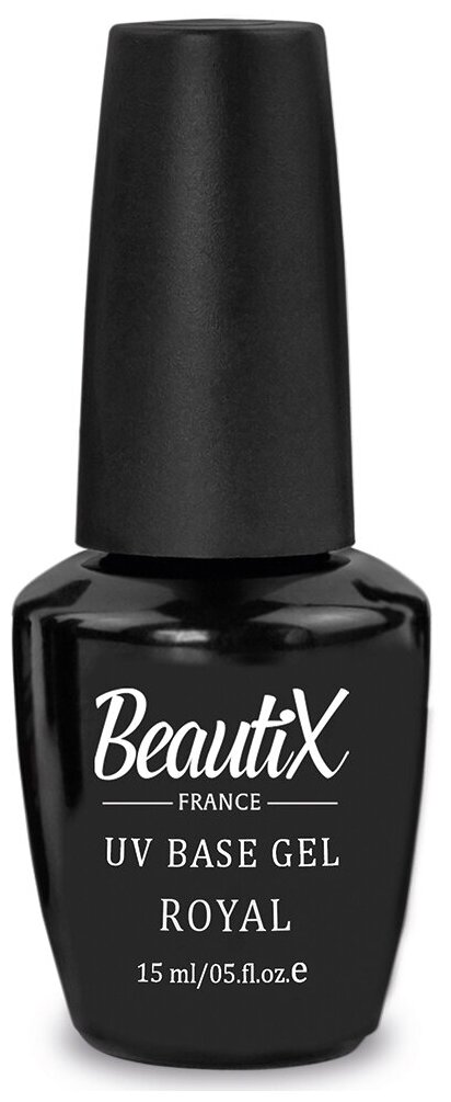 Beautix Базовое покрытие Royal Uv Base Gel, прозрачный, 15 мл