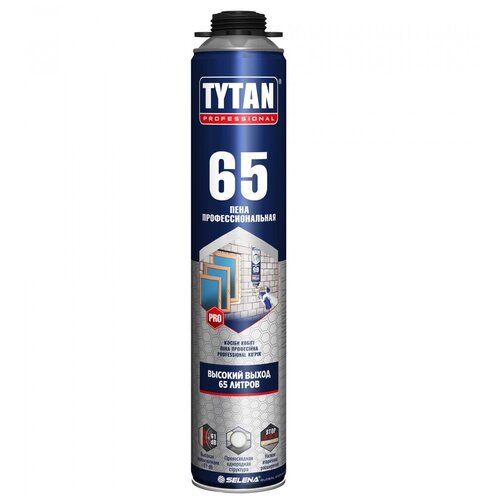 Пена монтажная Tytan Professional 65 GUN 750 мл пена монтажная tytan professional lowex 60 750мл