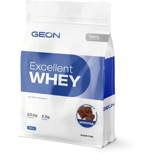 Протеин GEON Excellent Whey, 920 гр., шоколад