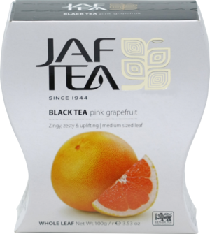 Чай чёрный JAF TEA Pink Grapefruit листовой с ароматом грейпфрута, 100 г. - фотография № 4