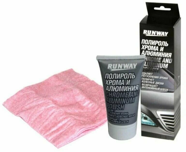 фото Полироль Хрома И Алюминия 50 Мл Туба Runway Rw2546 RUNWAY арт. RW2546