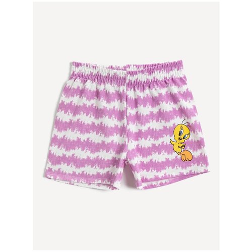 фото Шорты koton girls, 1ykg47483ak, цвет: lila design, размер: 5-6