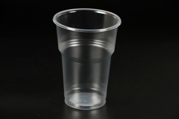 Стакан одноразовый 500 мл, прозрачный пластиковый, 50 шт. Для холодных и горячих напитков. - фотография № 4