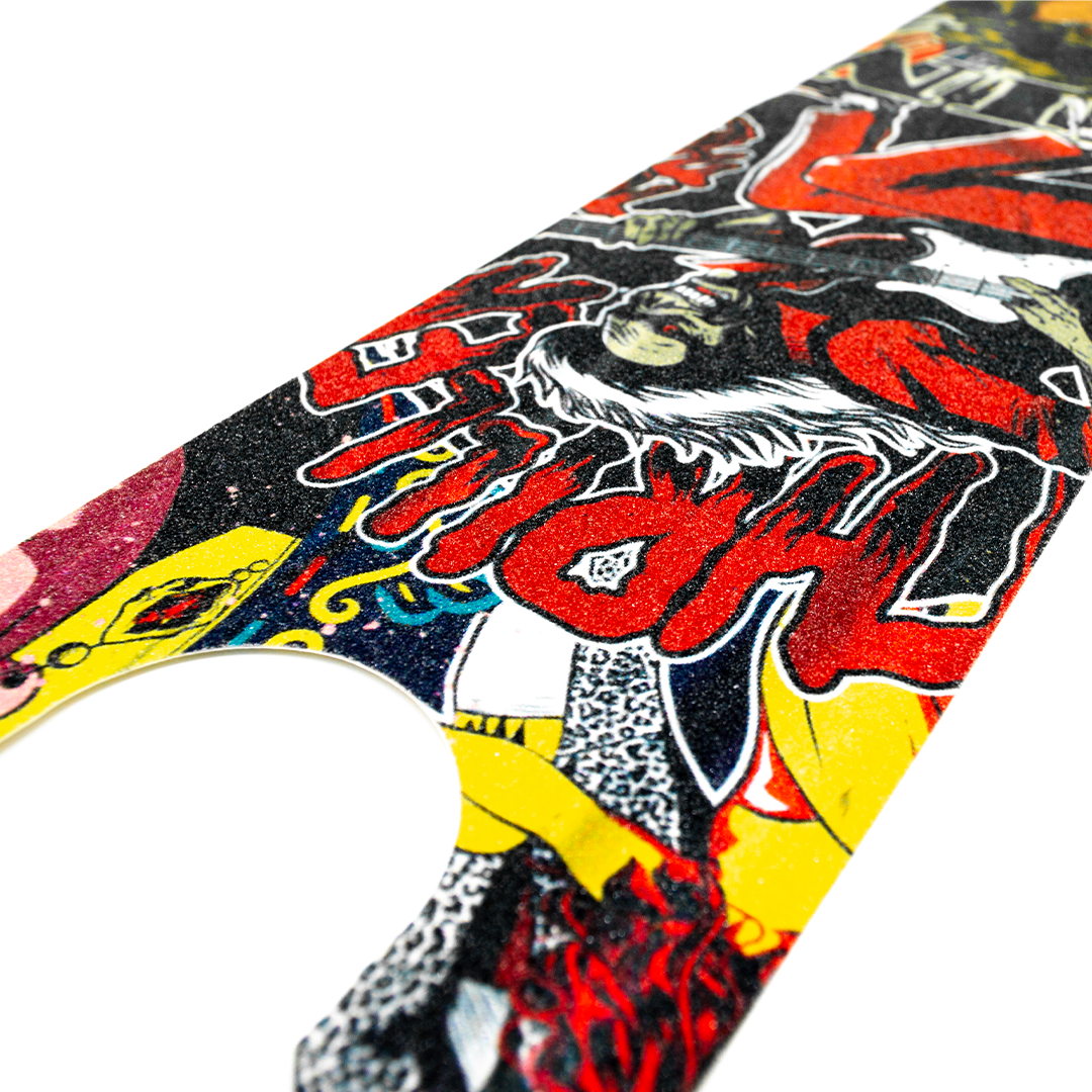 фото Шкурка, Резиновые накладки с рисунком на деку для электросамоката Xiaomi M365