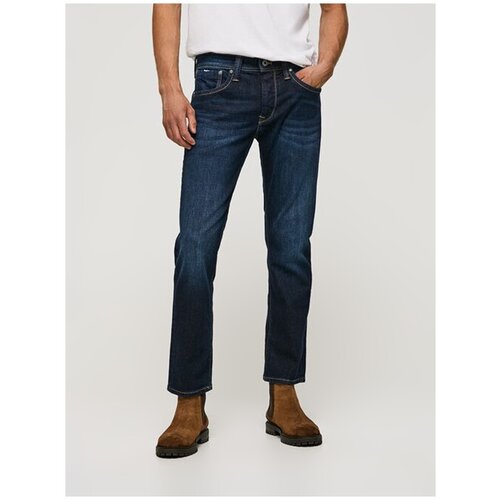 Джинсы Pepe Jeans, размер 32/32, синий джинсы мом pepe jeans размер 32 синий