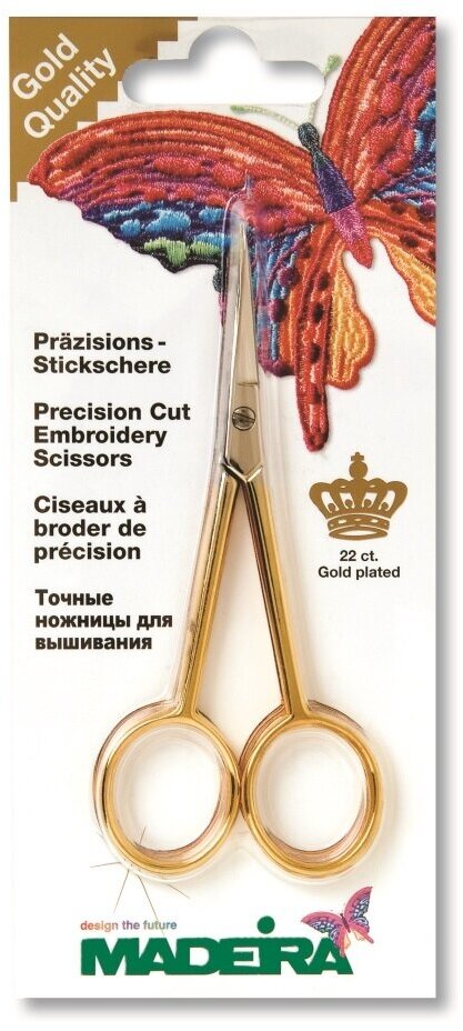 Ножницы 9477 Madeira с прямыми кончиками — фото 1