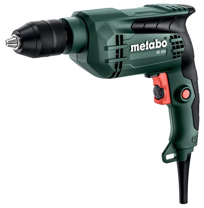 Дрель ударная Metabo BE 650 патрон:кулачковый реверс (600741850) 600741850 .