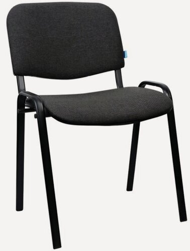 Изображение товара Кресло офисное Helmi HL-F01 "Изо", каркас черный, обивка ткань серая