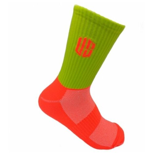 Носки DE, размер 45-46, зеленый, оранжевый