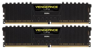 Оперативная память Corsair Vengeance LPX 16 ГБ (8 ГБ x 2 шт.) DDR4 3600 МГц DIMM CL18 CMK16GX4M2B3600C18