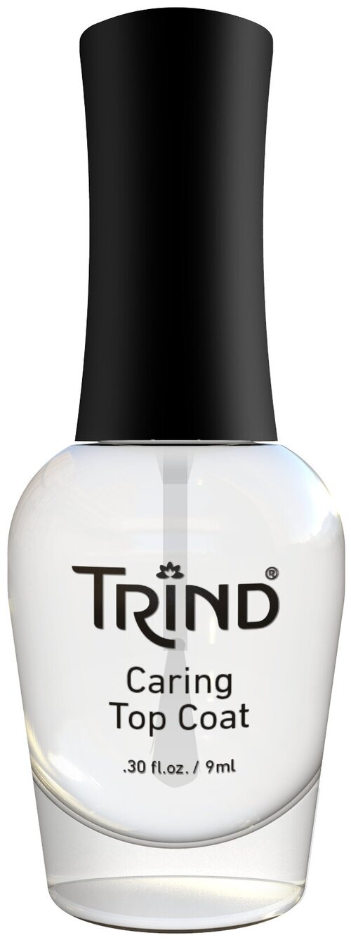 Trind Верхнее покрытие Top Coat, прозрачный, 9 мл