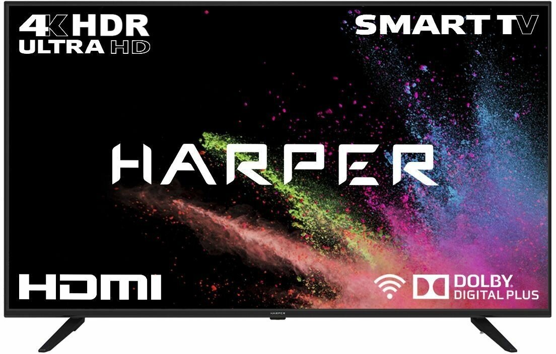 HARPER 50U660TS-T2-UHD-SMART-Яндекс безрамочный