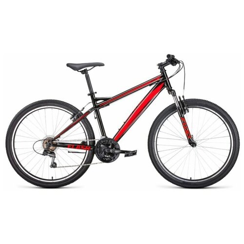 Велосипед Forward Flash 26 1.0, черный/красный