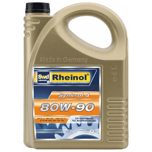 SWD Rheinol 80W-90 Synkrol 4 GL-4 мин (4л)