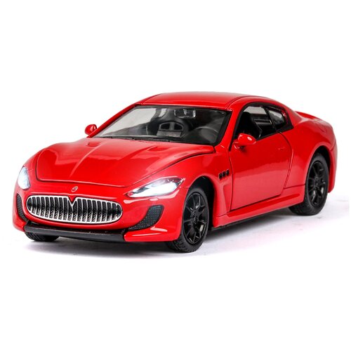 Модель мет. Maserati Granturismo MC Stradale 1:32 инерц. свет, звук откр. двери арт.53105/71362 модель мет mercedes amg gt 1 32 инерц свет звук открыв двери и багажник арт 3222a 71376