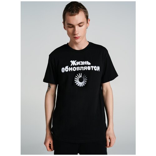 фото Футболка твое 73101 размер xl, черный, men