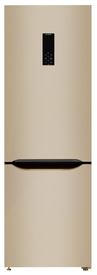 Холодильник двухкамерный с нижней МК ARTEL HD 430 RWENE бежевый - фотография № 1