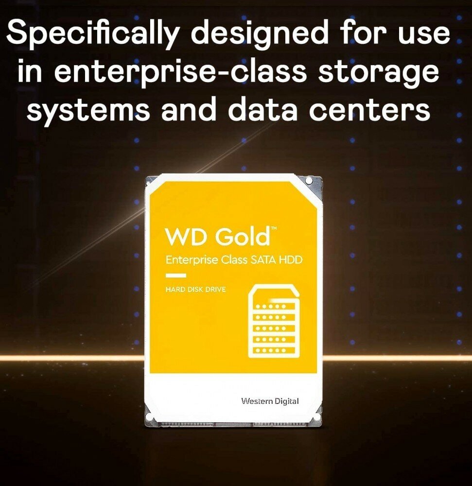 Жесткий диск WD Gold , 18ТБ, HDD, SATA III, 3.5" - фото №4
