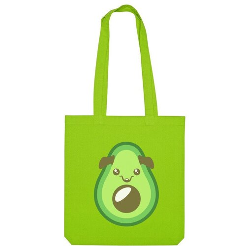 фото Сумка «авокадо-щенок» (белый) us basic