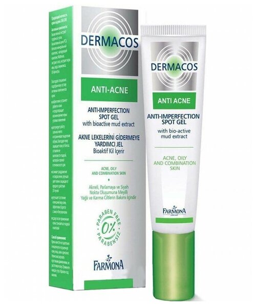 Farmona Гель точечного применения Dermacos Anti-Acne Imperfectıon Spot Gel, 15 мл