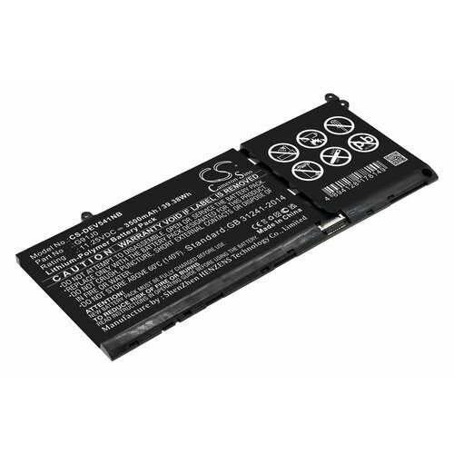 Аккумулятор Cameron Sino для ноутбука Dell Latitude 3520, 3420; Inspiron 15 3521, 15 3511, 15 5510, 14 5410; Vostro 15 3510, p/n: G91J0, 3500мАч