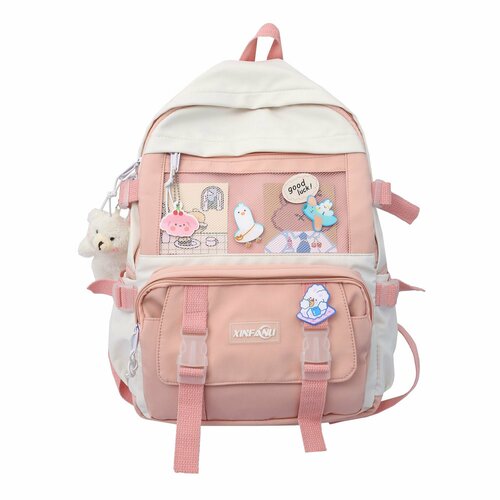 Школьный рюкзак Розовый / Ранец/ Детский рюкзак для девочек