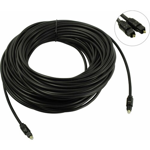 фото Кабель b&p "cable collection" toslink, оптический, черный, 15 м b&p cable collection