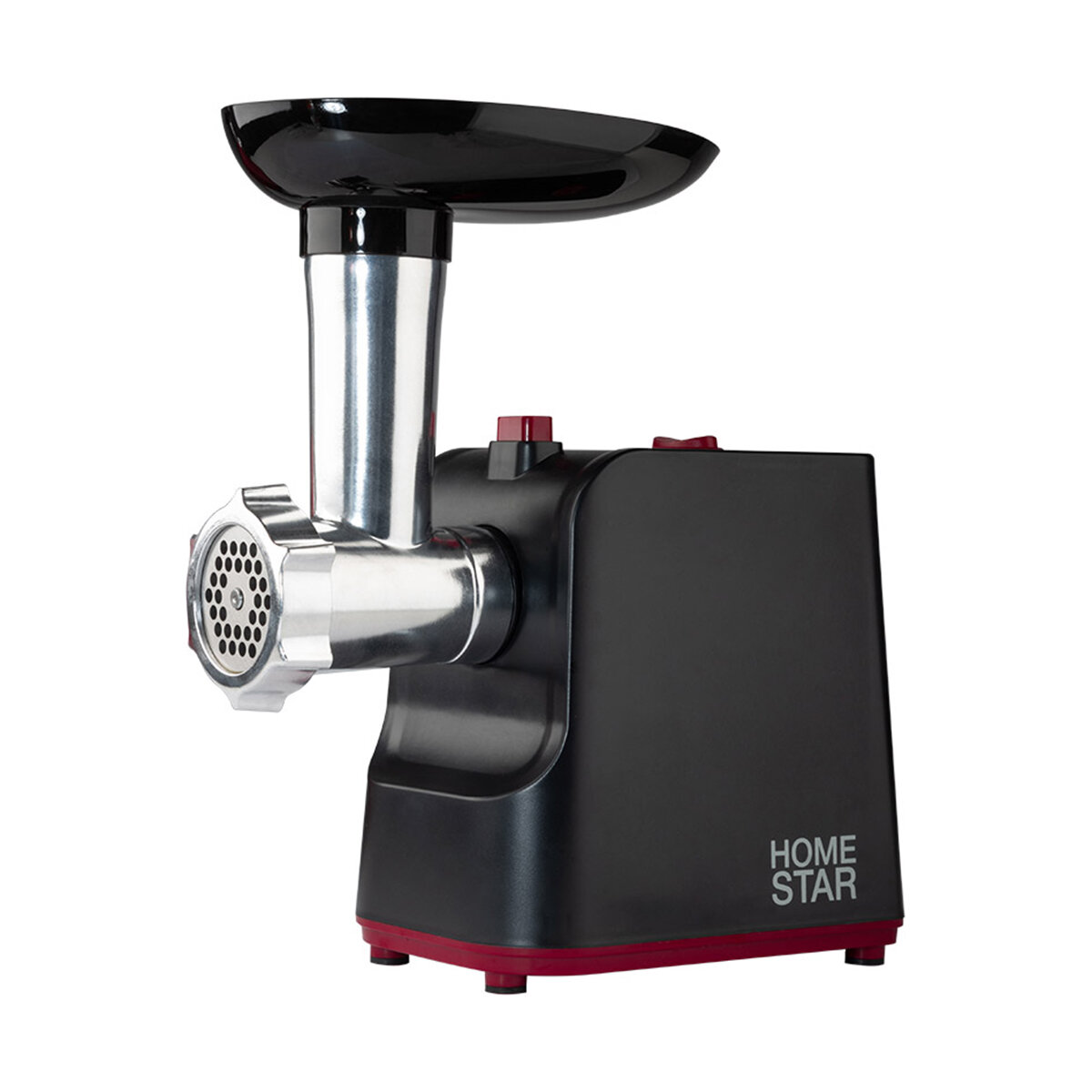 фото Мясорубка электрическая HomeStar HS-2033, 2000 Вт, черная