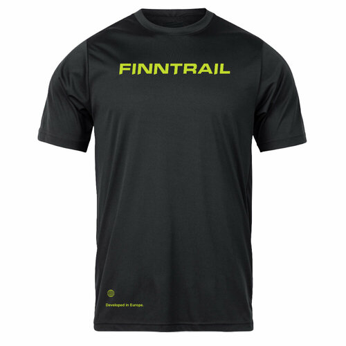 фото Футболка finntrail, размер xs, черный