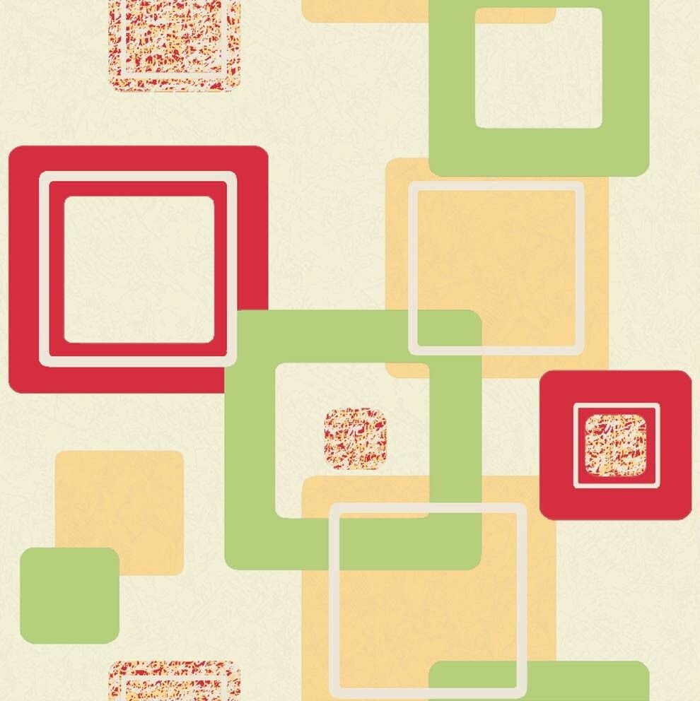 фото Обои виниловые на бумажной основе профильные химтиснение Гомель Фокс 0,53х10м "Рио" 10474