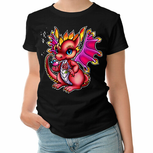 фото Футболка roly, размер s, черный