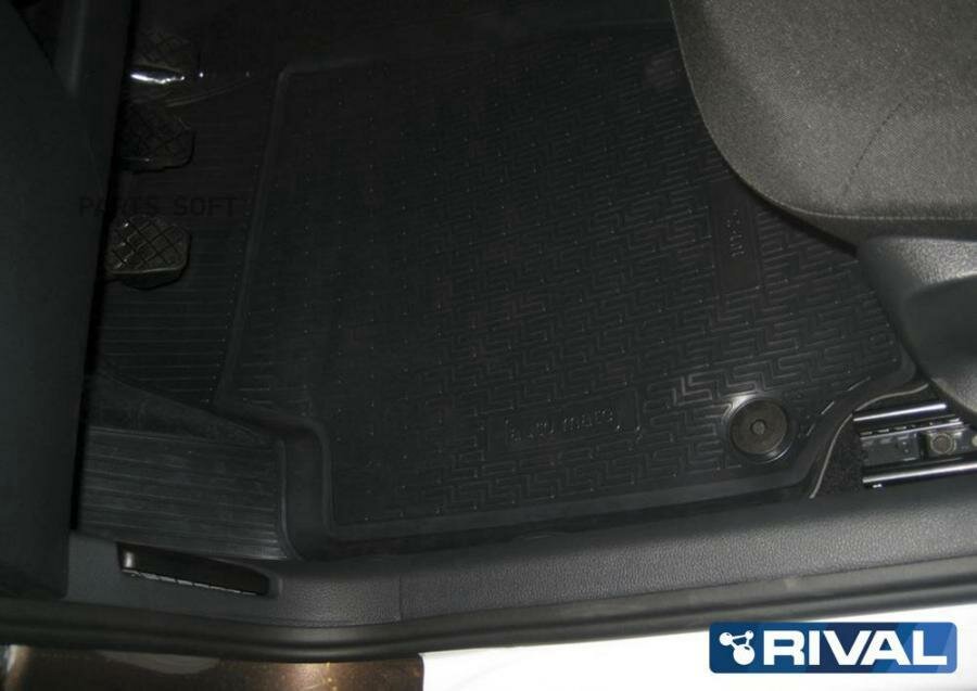 RIVAL 15804003 15804003_коврики салона! полиуретан 5 шт.\ VW Polo V 10-20