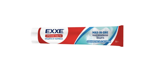 EXXE Зубная паста Максимальная защита от кариеса Max-in-one, 50г