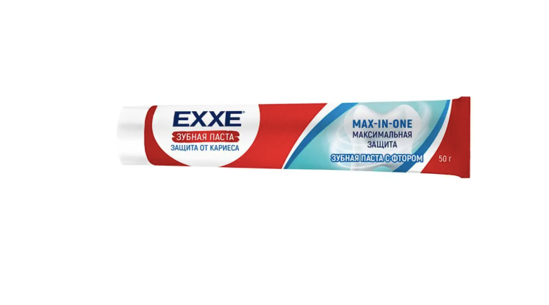 фото EXXE Зубная паста Максимальная защита от кариеса Max-in-one, 50г