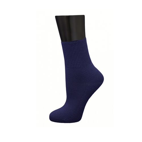 Женские носки ГРАНД средние, 5 пар, размер 23-25, синий