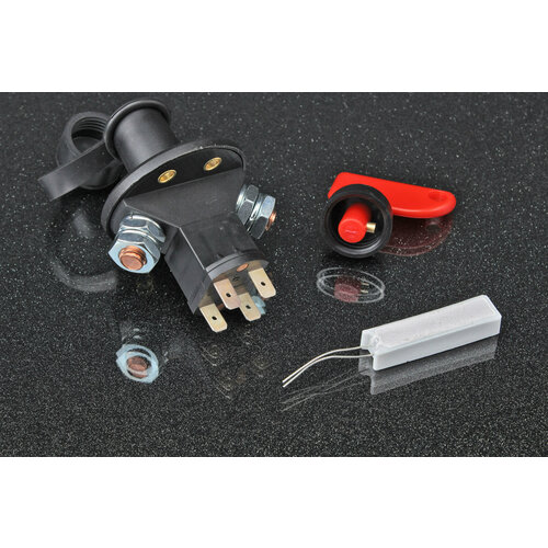 Выключатель массы (АКБ) 12V, 6-ти контактный, с ключом флажкового типа 300A FE-A3610 RACING ELECTRIC