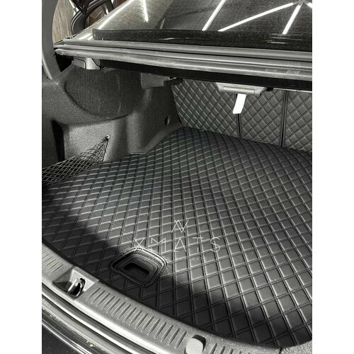 3D коврики из экокожи на пол багажника и спинки сидений для Mercedes-Benz E-Class W213 (5 п-е, 2016 - 2023) / 3Д коврики из экокожи на пол багажника и спинки сидений для Мерседес-Бенц W213