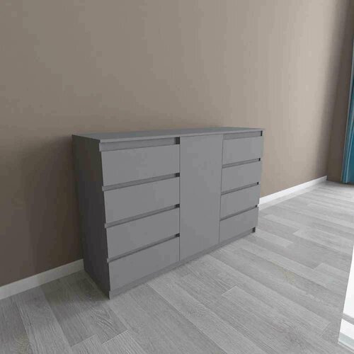 Комод Франц 8 ящ Графит 20000₽