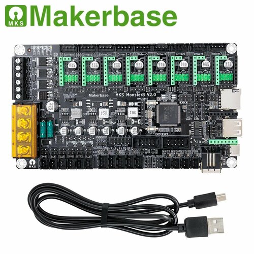 Makerbase MKS Monster8 V2 плата управления для 3D-принтеров Suit 1 3333₽