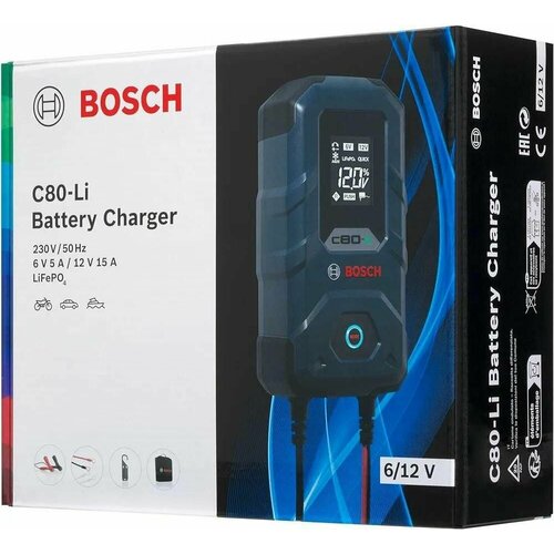Зарядное устройство для аккумулятора BOSCH 0189921080 C80-LI 612V 15A 45292₽
