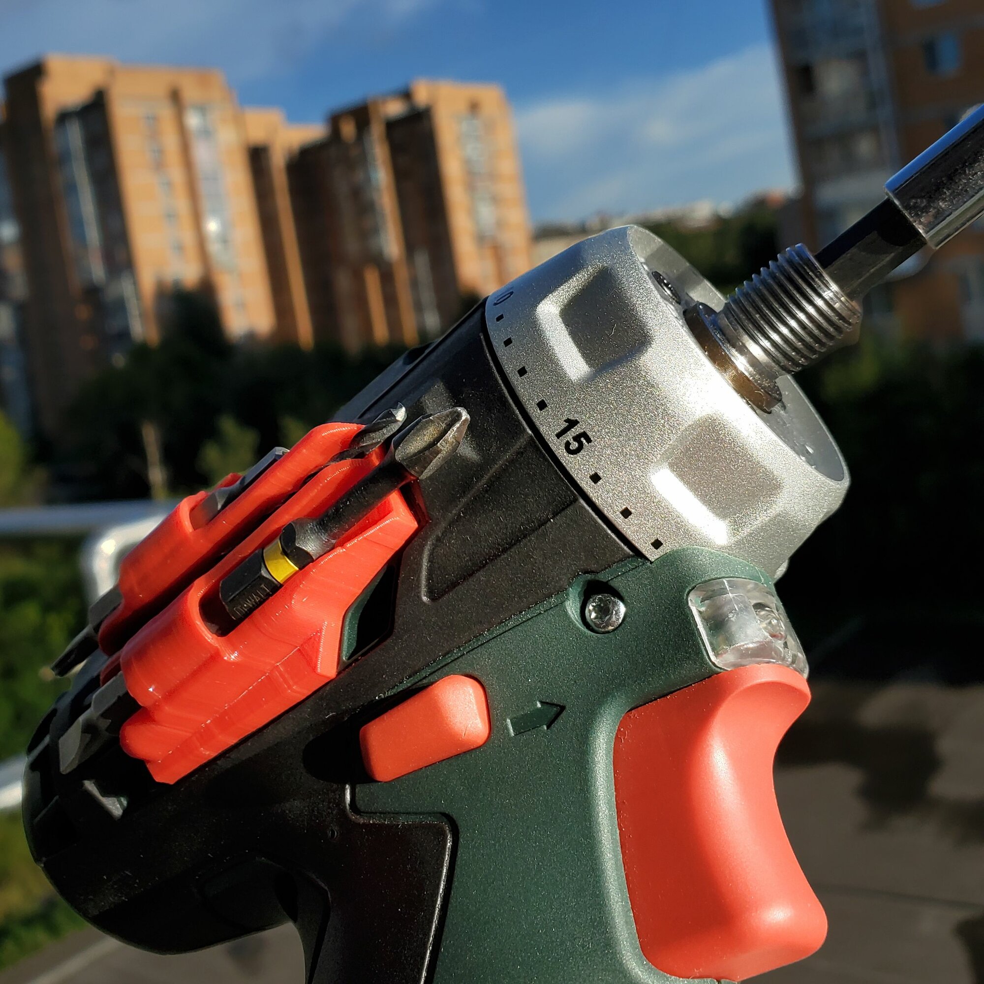 Битодержатель магнитный Metabo PowerMaxx BS/ Держатель для бит магнитный для шуруповерта — фото 1