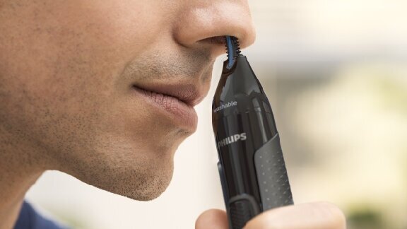 Триммер для носа, ушей и бровей Philips Series 3000 NT3650/16 — фото 1