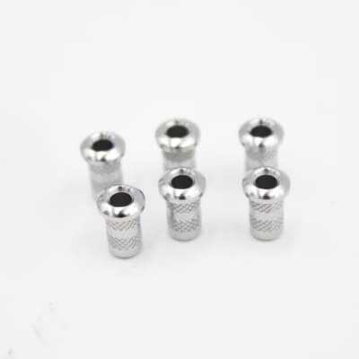 Набор втулок сквозного крепления для электрогитары Paxphil HS014-CR хром верхние