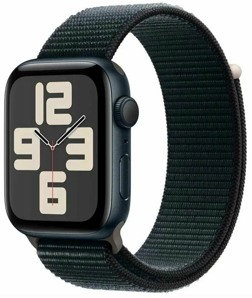 Умные часы Apple Watch Series SE Gen 2 2024 44 мм Aluminium Case GPS, Midnight Sport Loop