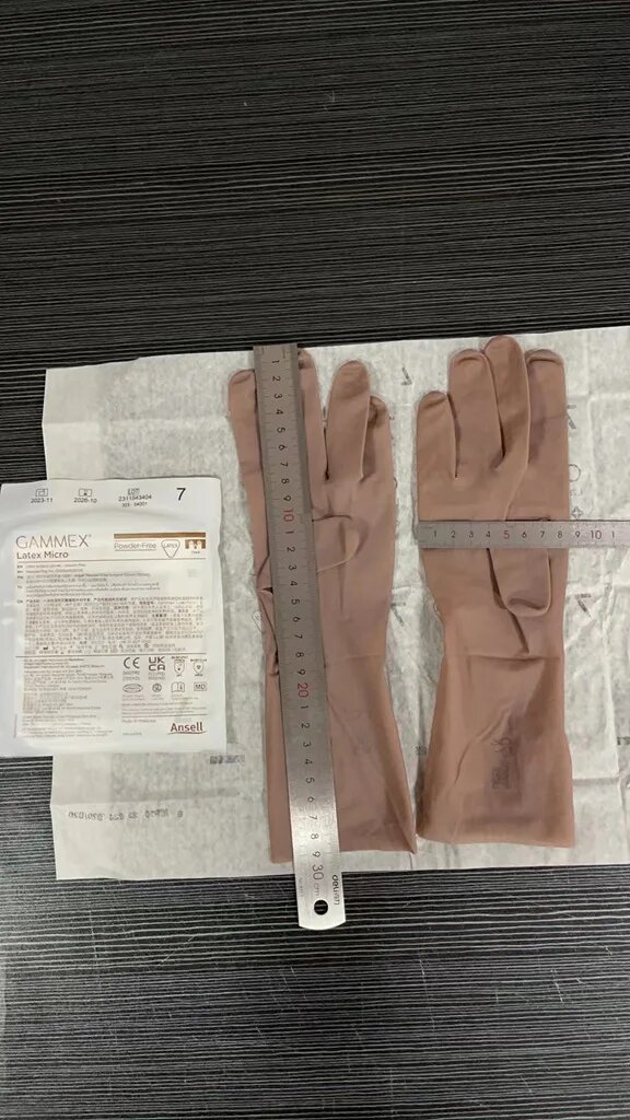 Ansell Gammex Latex Micro латексные перчатки