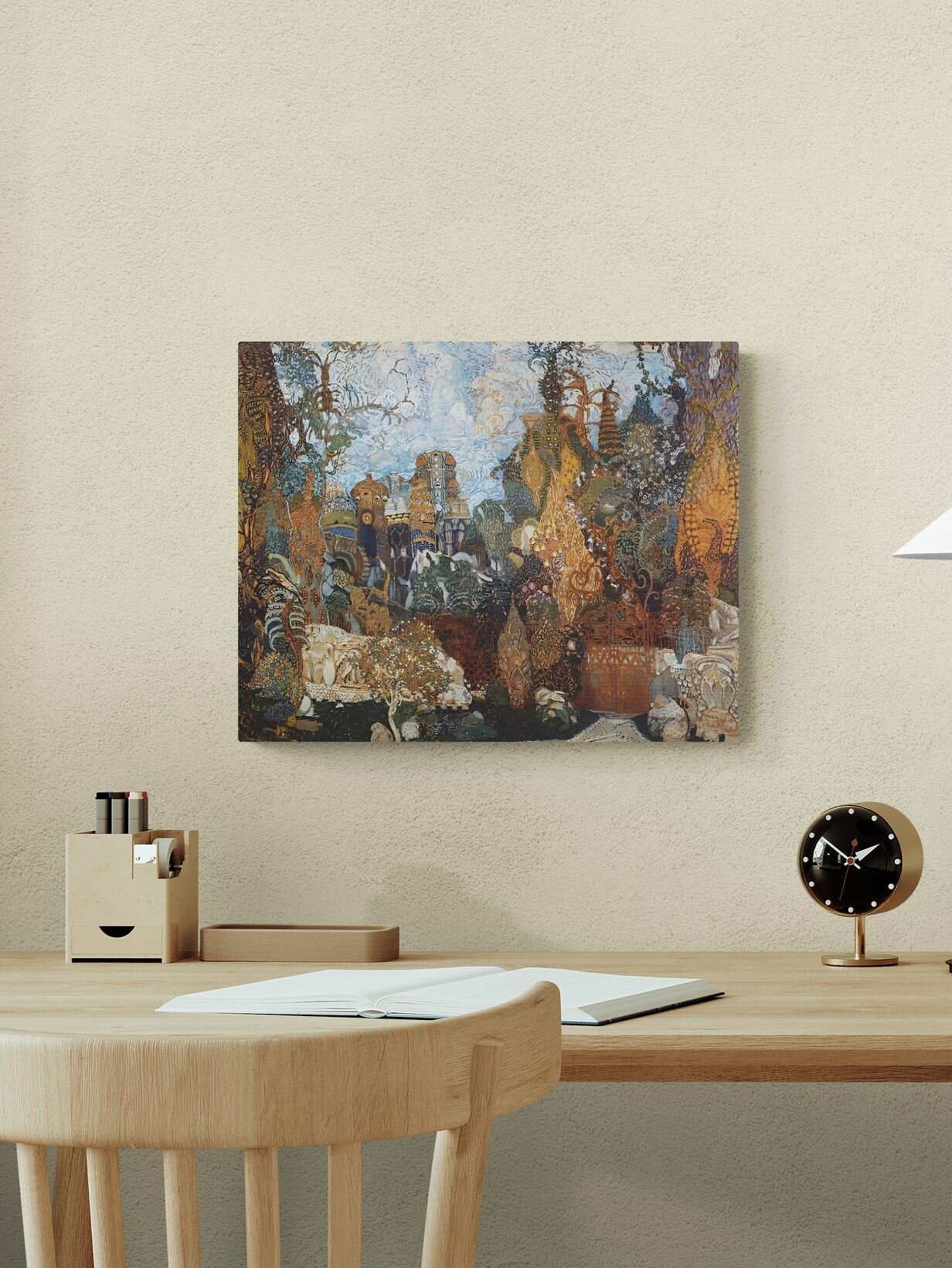 Александр Яковлевич Головин - "Луазо-де-феу кащеис-царство" 50x40 — фото 1