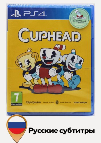 Изображение товара Игра Cuphead PS4 (Диск) Русские субтитры